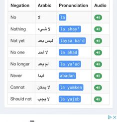 an arabic dictionary with two different languages on the same page and one in another language