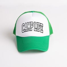 Looking for a cute hat to wear? Make sure to check out our foam trucker hats! These super cute hats are the perfect accessory to any casual outfit! Gym Hat, Straw Panama Hat, Cute Hat, Camp Life, Shipt Shopper, Collections Etc, Scarf Hat, Camping Life, Cute Hats