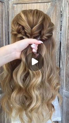 Simple Hair For Homecoming, Halfway Hairstyles Half Up, Homecoming Hairstyles Half Up Half Down Tutorials Easy, Half Updo With Braids, Diy Bridal Hair Half Up, Half Up Wedding Hairstyles Tutorial