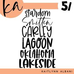 Inside you will find 6 fun and unique fonts in a ZIP file! Most accent characters included in all fonts.Please check the preview to see all of the fonts included in this set!Notes-Carley, Oklahoma, Lakeside are ALL caps fonts.All other fonts include capital and lowercase letters.Lagoon is an all cap... Kg Fonts Free, Free Hand Fonts, Script Fonts Alphabet, Teacher Fonts, Tattoo Script Fonts, Script Fonts Design, Caps Font, All Caps Font, Writing Fonts