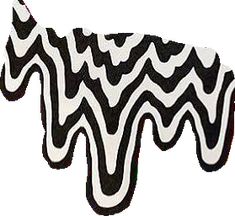 a zebra with black and white stripes on it