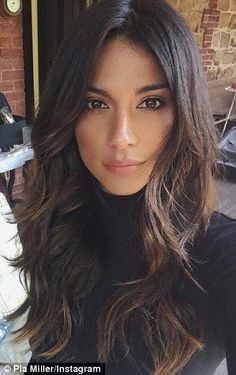 Lighter Hair, Light Hair Color, Long Layered Hair, Long Hair Cuts, Great Hair, Layered Hair, Brunette Hair Color