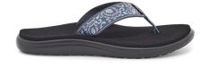 Adjustable Textile Sandals With Cushioned Footbed, Casual Textile Sandals With Arch Support, Adjustable Casual Flip Flops With Rubber Sole, Casual Adjustable Flip Flops With Arch Support, Teva Voya, Comfy Flip Flops, Teva Sandals, Polyester Yarn, Vegan Shoes