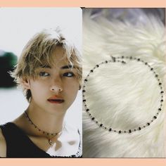 Kim taehyung inspired necklace, This necklace is similar to  V necklace, the one that he wore in the first picture.  This is bts beaded choker handmade by zjewelleryco. glossy white bead seeds with some silver and black beads in a cute pattern.  it can be in different colors and personalized.  Style: dynamite retro vintage fashion choker | korean style handmade jewelry | kpop jewelry  style |Asian fashion jewelry. beaded fringe trim. harajuku choker. Choker Details:  This necklace comes in: - 16 Cheap Trendy Beaded Choker, Skz Beads Necklace, Cheap Handmade Kpop Beaded Bracelets, Bts Seed Bead Jewelry, Bead Suga Jewelry, Idols Beaded Jewelry, Affordable White Kpop Beaded Bracelets, Kpop Jewelry, Jewelry Kpop