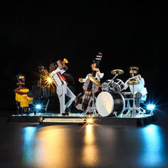 PRICES MAY VARY. 【Great Addition to Your Lego Set】This LED light kit is specially designed for the Lego 21334 Jazz Quartet building blocks model. 【LED Light Set ONLY】Please warmly note that only the light kit is provided. All LEGO sets shown in images and videos are not included. 【Cool Gift Choice】This light kit would light up your Lego set, making it a great birthday gift, holiday present for kids, or any model-making enthusiast. 【Step-by-Step Instructions】It comes with detailed and straightfor Jazz Quartet, Lego Building Blocks, Lego Toys, Presents For Kids, Lego Building, Step Lighting, Brand Building, Great Birthday Gifts, Lego Sets