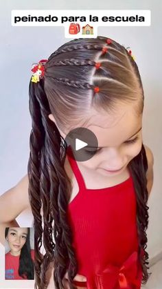 4M views · 34K reactions | #tips #peinadosparaniñas #peinadosaesthetic #peinadosconligas #peinadosfacilesyrapidos #peinadoselegantes #peinados | Viraltipsstyle | Viraltipsstyle · Original audio Kids Hairstyles