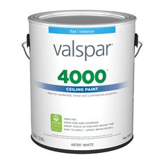 a white paint with the words valspar 2000 on it