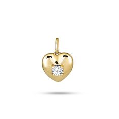 Heart And Soul Diamond Charm – STONE AND STRAND Elegant 14k Gold Heart Charm, Luxury Yellow Gold Pendant Charms, Luxury Removable Charms For Gifts, Diamond Charm Necklace With Heart Pendant, Elegant Heart Charm Pendant, Diamond Heart Pendant Necklace With Charms, Luxury Cubic Zirconia Heart Charm Jewelry, Yellow Gold Heart Charm Round Pendant, Cubic Zirconia Jewelry With Removable Charms For Gift