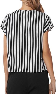 Elevate your style with our Dolman Sleeve Striped Black & White Blouse. Made with dolman sleeves and a classic black and white stripe pattern, this blouse is perfect for any occasion. The loose fit provides comfort, while the stripes add a touch of sophistication. Upgrade your wardrobe today! 95% Polyester, 5% Elastane Machine Wash Size ChartXS = Dress 0-2, Bust, 31"-32.5", Waist 23"-24Small = Dress 4-6, Bust,33"-35", Waist 25-26", Hips 35"-37"Medium = Dress 8-10, Bust 35-36" Waist 27-28", Hips Black White Blouse, Leather Midi Dress, Winter Knit Hats, Black And White Blouse, Medium Dress, Large Dress, Night Wear, Faux Leather Fabric, Winter Knits