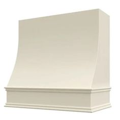 Riley & Higgs Antique White Wood Range Hood With Sloped Front and Decorative Trim - 30, 36, 42, 48, 54 and 60 Widths Available Stand Alone Range Hood, Range Hood Styles, 48 Inch Range Hood Ideas, Metal Hood Kitchen, Large Range Hood, Bedroom Molding, Kitchen Range Hood Ideas, Vent Hood Ideas, Wood Hood Vent