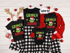 Funny Character Family Shirt, Personalization Funny Character Shirt, Funny Character Squad Shirt,  Christmas Party 2023 Shirt Elf Shirts, Christmas Pjs Family, Matching Family Christmas Pajamas, Elf Shirt, Matching Christmas Shirts, Xmas Tees, Christmas Matching, Matching Sweatshirts, Christmas Pjs