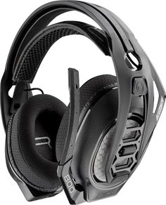 a pair of gaming headset on a white background