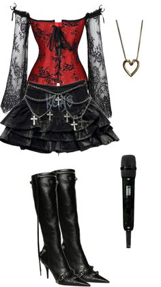 Dirtbag Outfits, Autumn Skin, Kpop Concert Outfit, Musical Artist, Dr Closet, Character Outfits, Kpop Outfits, Gothic Fashion