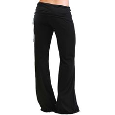 Wow! High Quality, Amazingly Soft Fabric Make These The Ultimate Lounge Pants. Wear Them At Home For Everyday Lounging Activities, Out For A Leisurely Stroll, To The Market Or Just For Fun. Fold Over Waist Panel Can Be Adjusted Up Or Down Per Your Personal Preference And Flatters Any Shape. And They Can Be Cut To Length To Fit You Perfectly! 3 Sizes Small, Medium & Large. Approximate Traditional Pant Sizes: Small 0-4; Medium 4-8; Large 8-12. They Do Stretch Well So Sizes Do Overlap. Solids And P Black Mid-rise Pants For Loungewear, Fitted Black Wide Leg Casual Pants, Black Casual Wide Leg Pants, Full-length Yoga Pants With Pockets, Black Full-length Yoga Pants For Spring, Black Mid-rise Yoga Pants For Fall, Black Stretch Wide Leg Mid-rise Pants, Versatile Fitted Black Wide Leg Pants, Black Full Length Yoga Pants For Spring