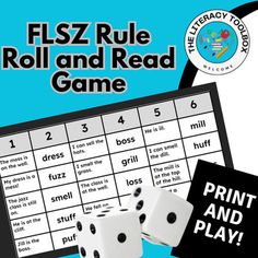 the flsz rules roll and read game