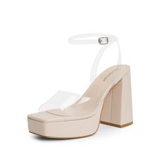 PRICES MAY VARY. [👠Trendy Platform Heels]:The Platform Height is about 12cm(4.72 inch),and platform height is about 4cm(1.57 inch),step out in this new fashion platform pumps that will make you an eye-catching match at all times. [💎High Quality Platform Sandals]:The platform sandal made of pu leather and rubber sole,and comfortable padded insole,chunky heels and platform give you sturdy and comfortable wearing experience. [👗Fashion-Forward Match]:The chunky heel platform pumps are sutiable fo Women Platform Sandals, Party Pumps, Black Platform Heels, Womens Chunky Heels, Heels For Women, Wedding Sandals, Platform Heels Chunky, Pumps Shoes, Platform Pumps