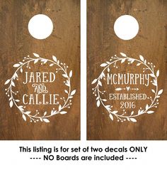 this listing is for two decals only, no boards are included and it's easy to make