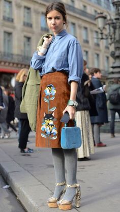 Eclectic Street Style, Natasha Goldenberg, Pfw Street Style, Moda Paris, Street Style Fashion, Autumn Street Style, Street Style Chic, Tres Chic