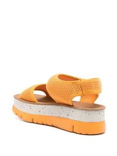 Camper Oruga Up open-toe Sandals - Farfetch Versace Outfit, Chanel 2, City Dress, Loafer Mules, Summer Beach Wear, Boots And Sneakers, Open Toe Sandals, Flat Boots, Toe Sandals