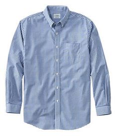 #LLBean: Men's Wrinkle-Free Kennebunk Sport Shirt, Traditional Fit Check Casual Cotton Dress Shirt, Wrinkle-resistant, Casual Business Shirt With Wrinkle-resistant Fabric, Casual Business Shirt, Wrinkle-resistant, Casual Wrinkle-resistant Shirt For Business Casual, Spring Casual Wrinkle-resistant Tops, Casual Wrinkle-resistant Dress Shirt For Business, Casual Wrinkle-resistant Work Shirt, Casual Blue Wrinkle-resistant Shirt, Men's Dress Shirts