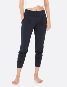 Downtime Lounge Pant | Boody Eco Wear US | Tapered Sleep Pants Women Bamboo Clothes, Lounge Pants Womens, Sleep Pants, Ladies Tops, Tops Fashion, Active Leggings, Weekend Wear, Pants Women, Skirted Swimwear