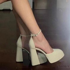 Lasaky - Sophisticated High-Heel Wedding Sandals Party High Heels, White Casual Shoes, Barbie Shoes, Shoes High Heels, Wedding Shoes Heels, Short Denim, Super High Heels, Wedding Sandals, Mini Robes