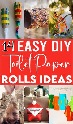 easy diy toilet paper rolls ideas