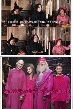 the wizard and his friends are all dressed up in pinks for halloween season 3