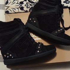 Rachel Roy wedge booties Christmas Princess, Rachel Roy, Wedge Sneaker, Sneakers, Outfit Inspo, Plus Fashion, Christmas, Closet, Fashion Tips