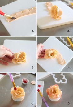 how to make cupcakes that look like flowers with fondant and icing