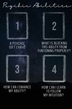 the four steps to psychic abilities