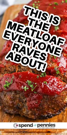 meatloaf on a wood board with text Meatloaf Easy Quick, 1pound Meatloaf Recipes, Yummy Meatloaf Recipes, A-1 Meatloaf Recipes, Award Winning Meatloaf Recipes, Easiest Meatloaf Recipe, Meatloaf Recipes For 2, Carol Burnett Meatloaf, Best Mini Meatloaf Recipes