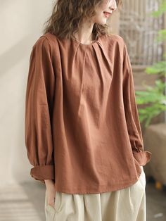 0 Casual Blouse Women, Autumn Style, Blouse Material, End Of Season Sale, Red Blouses, Casual Blouse, Women Tops, Stylish Dresses, Going Out