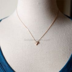 "This Cute Fox necklace is made of high quality Rose Gold plated. Dainty and cute. This simple necklace adds a special little something to your look! So sweet and adorable, feel beautiful everyday~! Necklace: \" Fox necklace in rose gold \" Silver Color https://www.etsy.com/listing/228224782/tiny-silver-fox-necklace-fox-necklace gold Color https://www.etsy.com/listing/228223220/gold-fox-necklace-tiny-fox-necklace Material Chain: rose Gold Plated or rose Gold Filled Pendant: Rose Gold Plated Rose Dainty Rose Gold Necklace For Her, Dainty Delicate Chain Necklace For Best Friend, Cute Everyday Rose Gold Jewelry, Cute Rose Gold Sterling Silver Jewelry, Rose Gold Necklace With Delicate Chain For Bridesmaid, Delicate Rose Gold Necklace, Delicate Rose Gold Charm Necklaces For Gifts, Tiny Rose Gold Jewelry Gift For Her, Cute Rose Gold Necklace For Gift