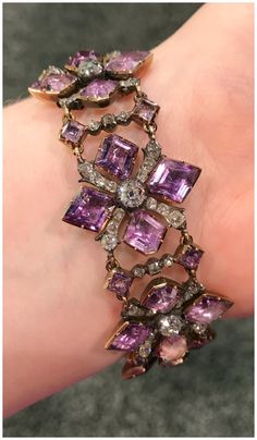 The Vegas, Jewelry Show, Amethyst Jewelry, Diy Schmuck, The Library, Diamond Bracelets