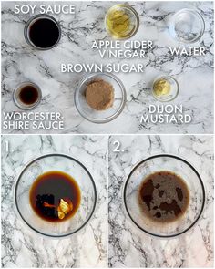 the steps to make an apple cider sauce