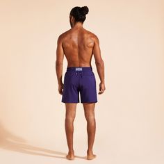 Choose a lightweight style with the Mahina men's swimsuit in plain eco-friendly material. Its fabric made from recycled plastic bottles is both responsible and ultra-lightweight. These classic men swim trunks with an elasticated waistband can be folded up into the back pocket for easy storage and transport.Ultra-light fabric packable men swimwear into the zipped back pocket to become a pouch with a Vilebrequin rubber labelElastic waistband with drawstring and Zamac tips engraved VilebrequinMen swim trunks with two side pocketsMen swim trunks with two back eyeletsSide leg length in M: 15.5"Men swimwearSolid men swimwear100% Recycled polyester To take care of your adored en swim trunks, we advise you to follow our suggestions below:Washing your men swim trunks at 86FNo bleachingNo tumble dry Men’s Swimsuit, Father And Son Clothing, Men Swim Shorts, Men Swimwear, Mens Swim Shorts, Boys Swimwear, Swimming Costume, Swim Brief, Mens Swim Trunks