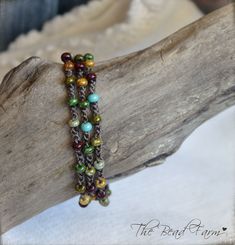 Triple Wrap Bracelet, Beaded Wrap Bracelets, Beaded Wraps, Macrame Bracelets, Bohemian Style, Wrap Bracelet, Macrame, Beaded Bracelets, Bracelet