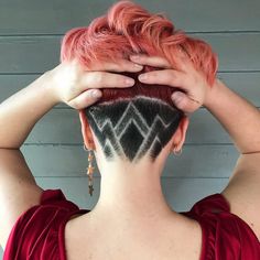 Undercut Designs For Women, Edgy Undercut, Undercut Styles