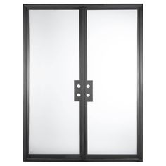 no-watermark Steel Entry Doors, Steel Door Design, French Doors Patio, Steel Windows, Door Glass Design, Wrought Iron Doors, Steel Door, Room Dividers, Iron Doors