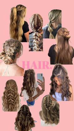 Cute Promotion Hairstyles, Cute Summer Hairstyles For Teens, Cute Summer Hairstyles, Hairstyles For Teens, Sport Hair, Quick Natural Hair Styles, Beach Hairstyles For Long Hair