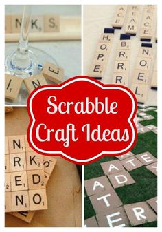 scrabble craft ideas for kids and adults