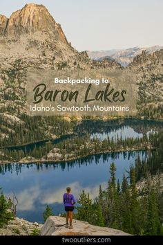 backpacking to Baron Lakes in Idaho's Sawtooth Wilderness Backpacking Trails, Night Under The Stars, Backpacking Trip, Adventure Bucket List, Alpine Lake, Backpacking Travel, Under The Stars, Idaho