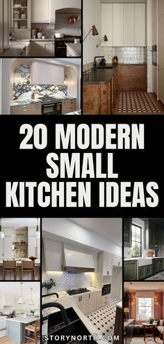 modern small kitchen design ideas that are easy to do in the day or night time