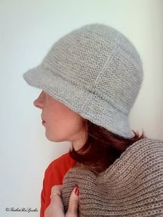 Handmade wool hat - Fashion knitted panama hat. This panama style hat knitted from beautiful mix of pure wool yarn, mohair and silk.  Features: - pleasant to touch, soft, lightweight; - a modern and useful accessory for colder seasons; - a wonderful gift to keep your loved ones warm and stylish;   - the short brim of the hat provides a pleasant shade from the sun and wind for the eyes; - foldable and easily placed in a handbag to save space, simple and fashionable.  Size 56-58 cm Care: hand wash Knit Bucket Hat, Panama Style, Wool Bucket Hat, Hand Knit Mittens, Wool Hat Knit, Hat Wool, Cap Patterns, Wool Gloves, Birthday Gift For Women