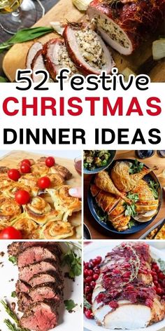 twelve festive christmas dinner ideas