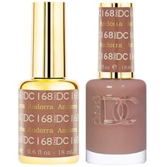 DND DC Gel Duo - Andorra #168 - Universal Nail Supplies Dnd Nails, Nails Sns, Nail Vibes, Cruelty Free Nail Polish, Dip Nails, Glitter Pigment, Nail Polish Set