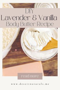 How To Make Scented Body Butter, Essential Oils For Body Butter, Natural Body Butter Recipe, Body Butter Scent Ideas, How To Make Body Butter 3 Ingredients, Vanilla Body Butter Recipe, Whipped Coconut Oil Body Butter, Diy Whipped Body Butter Recipe