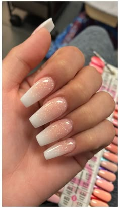 Glittery French Tip Nails Square, Acrylic Nails Rose Gold, Rose Gold Acrylics, Rose Gold Acrylic Nails, Rose Gold Nail Ideas, Rose Gold Nails Acrylic, Nails Rose Gold, Unghie Sfumate, Nails Yellow