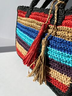 Hand Knitting, Shoulder Bags, Tassels, Ships, Shoulder Bag, Color